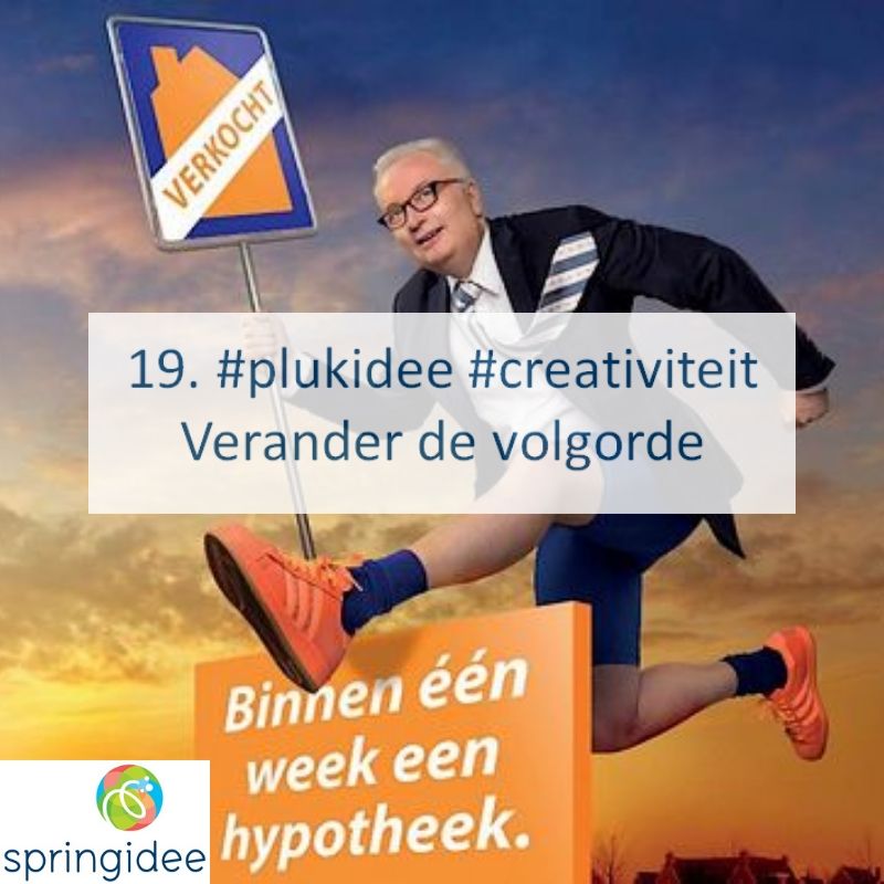 Plukidee 19 voor oneindige creativiteit: verander de volgorde